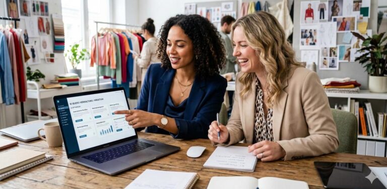 KI Marketing fuer Solo-Selbstaendige - Mode - KI generiert